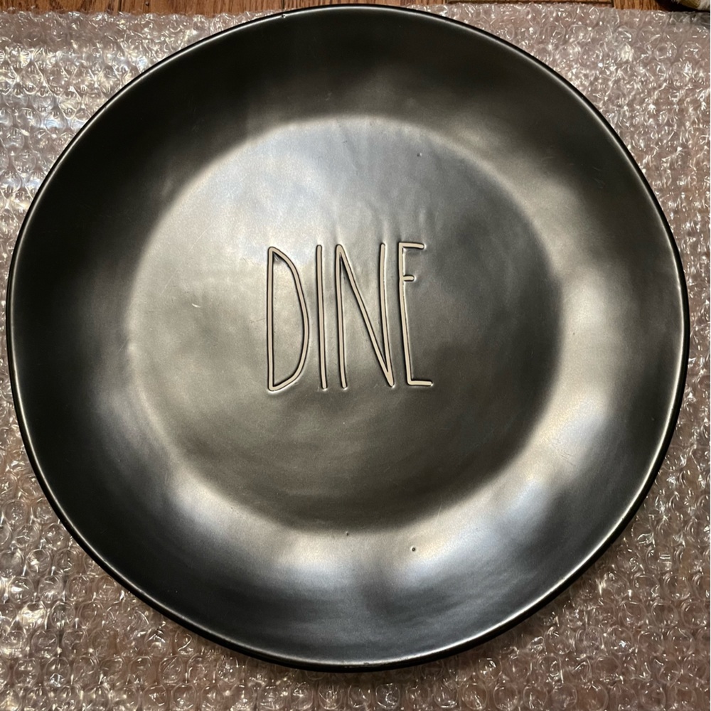 2 Rae Dunn Ceramic Plate - Picture 3 of 3